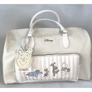 Primark Disney's Winnie the Pooh Weekender/Overnight Bag Faux Leather NWT